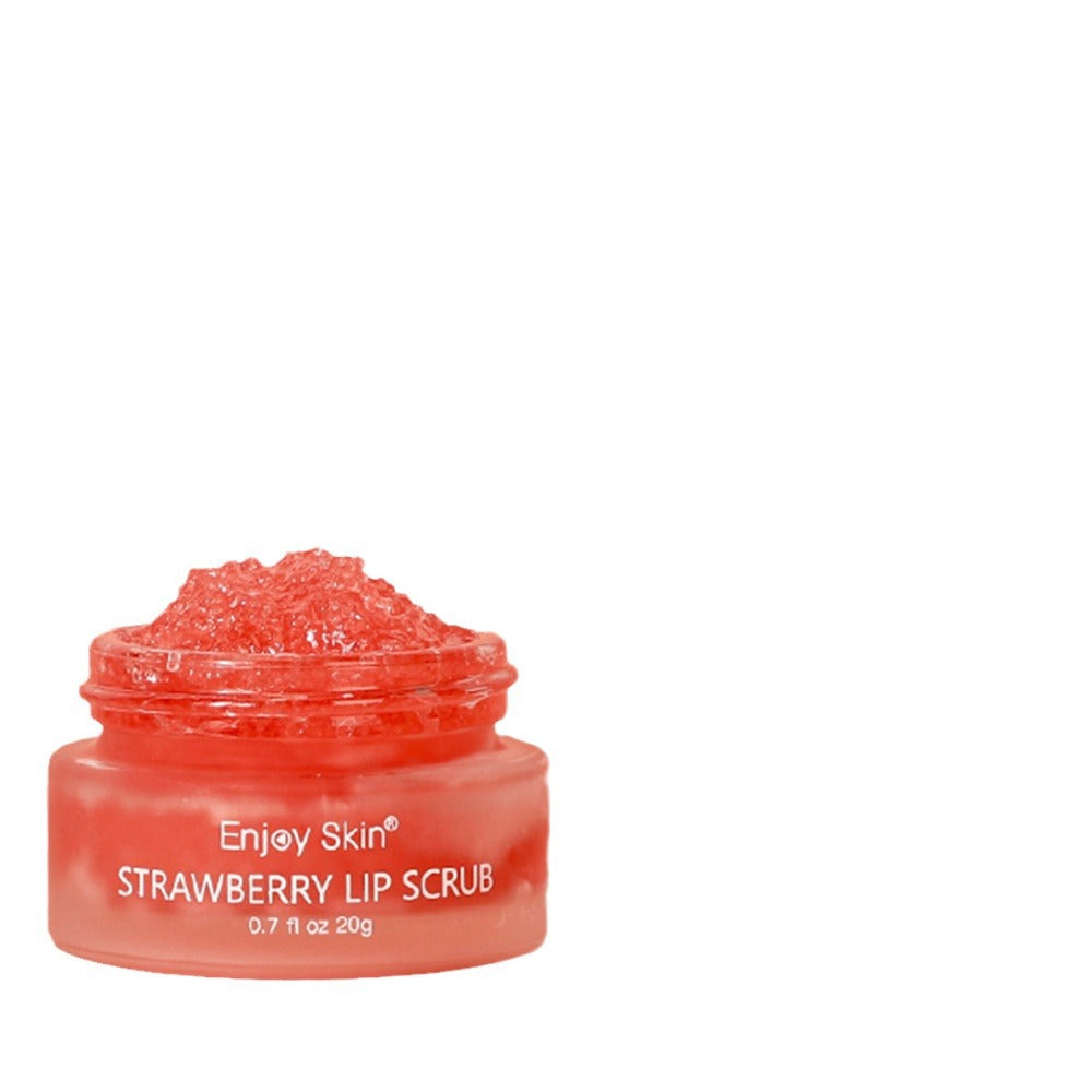 New & updated strawberry Lip Scrub Vegan Exfoliating Envase Para Sugar Pink Lip Scrub